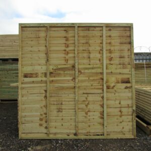 Waney Lapped Panel Fencing